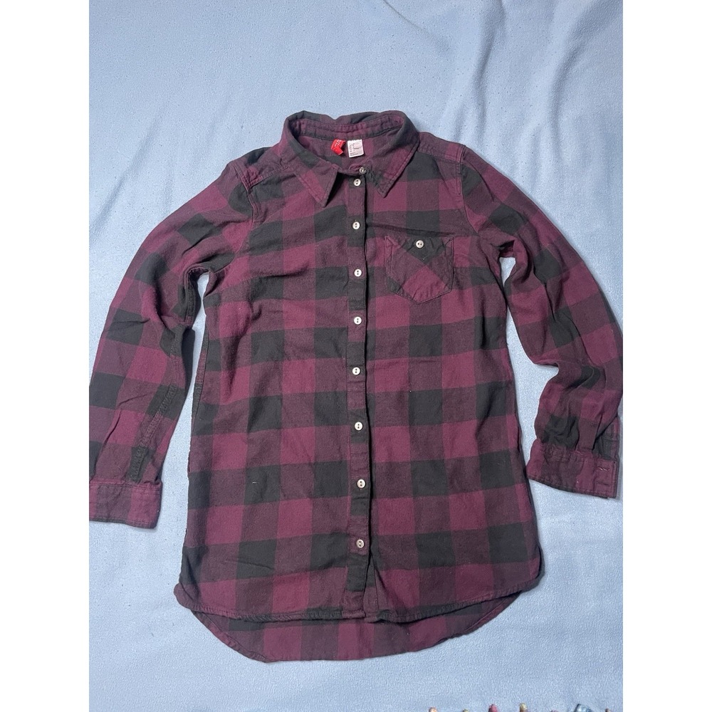 H And M Flannel Shirt Women's